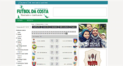 Desktop Screenshot of futboldacosta.com